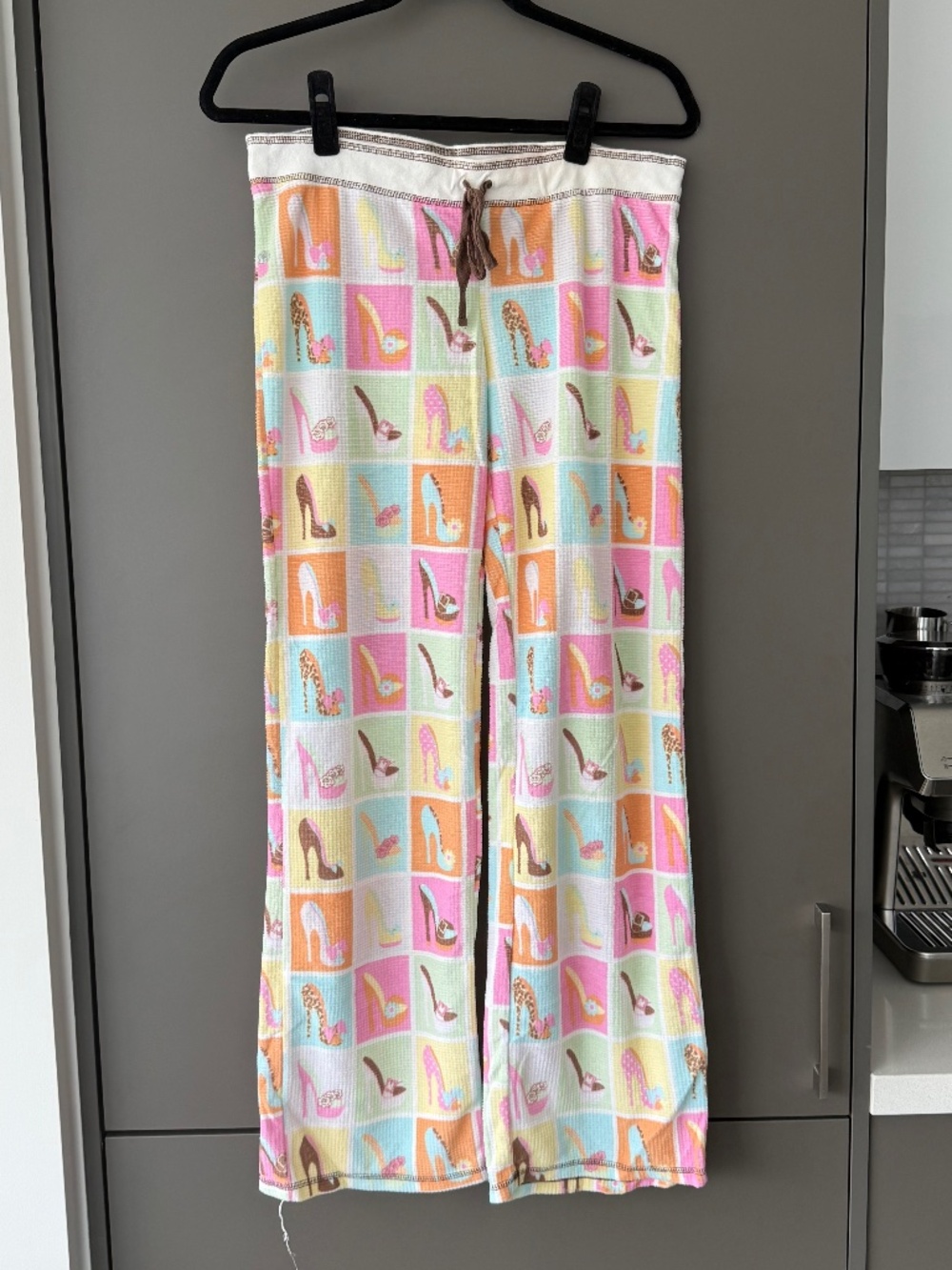 P.J. Salvage Vintage Velour High Heel Pajama Pants Size S Matching Set Available
